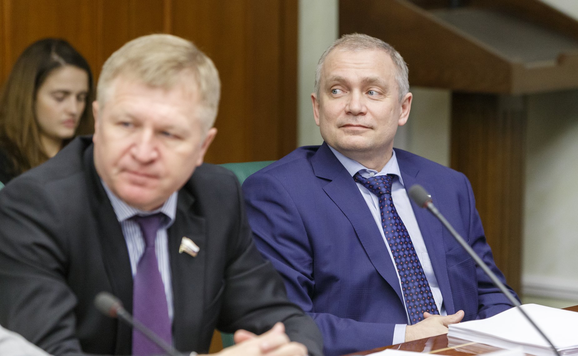 Заседание Комитета Совета Федерации по аграрно-продовольственной политике и природопользованию Каньков и Ахметзянов