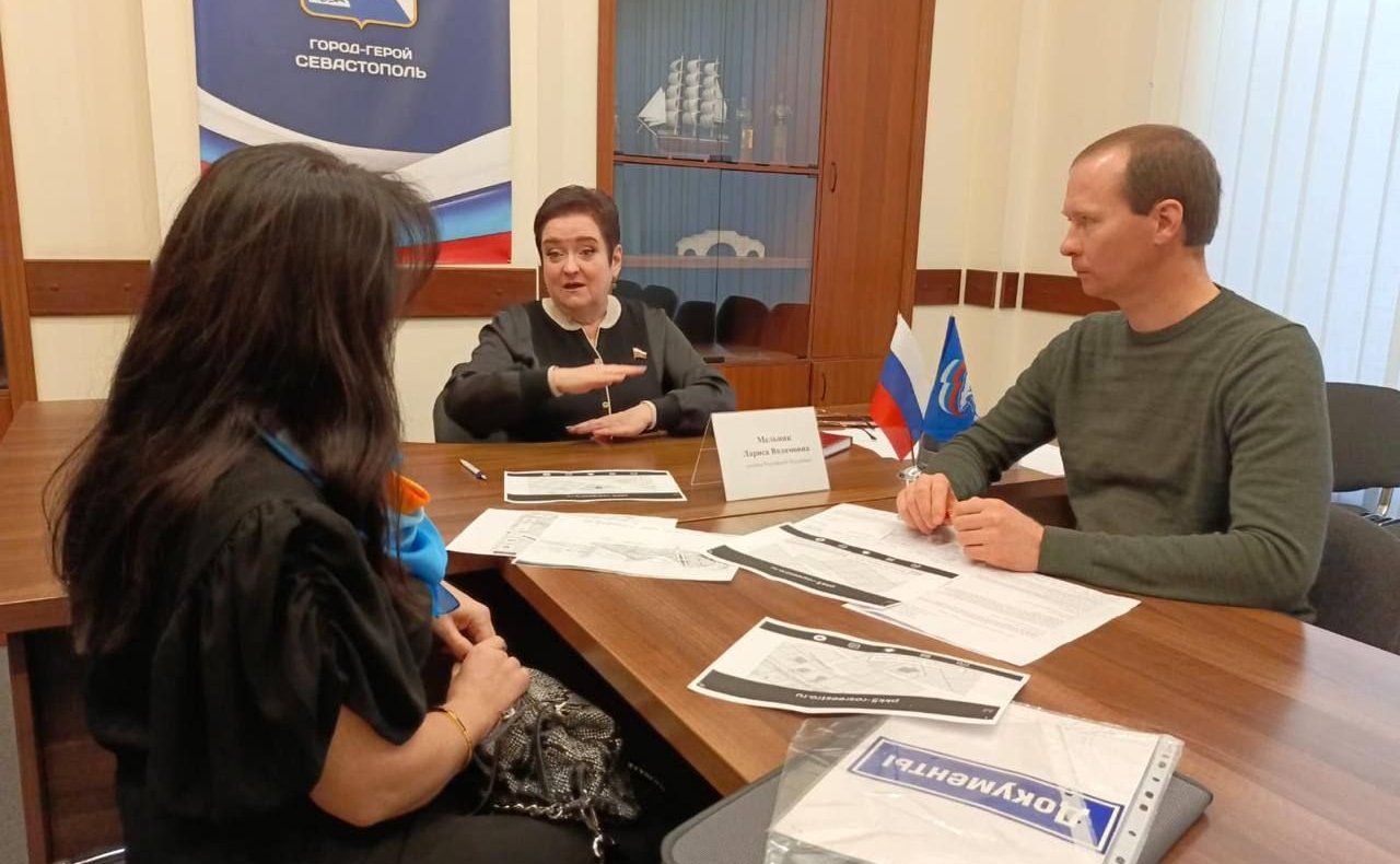 Лариса Мельник провела личный приём