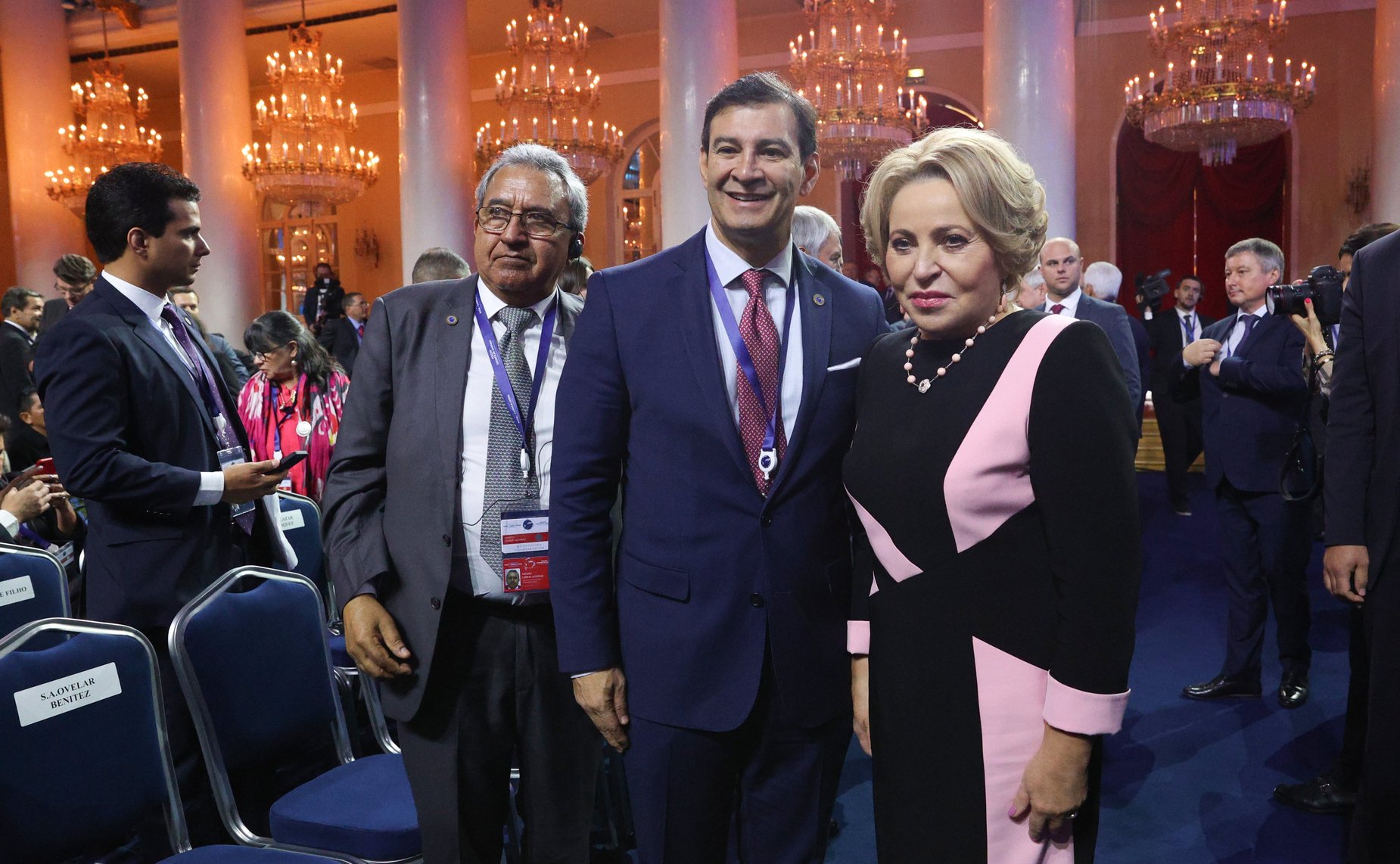 Сенаторы во главе с Председателем СФ Валентиной Матвиенко приняли участие в торжественной церемонии открытия международной парламентской конференции «Россия – Латинская Америка»