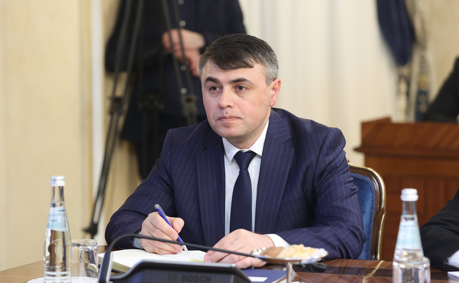 Валентина Матвиенко обсудила с Председателем Маджлиси милли Маджлиси Оли Республики Таджикистан Рустами Эмомали