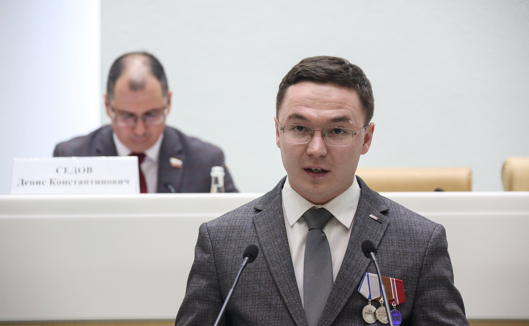 Заседание Палаты молодых законодателей при Совете Федерации