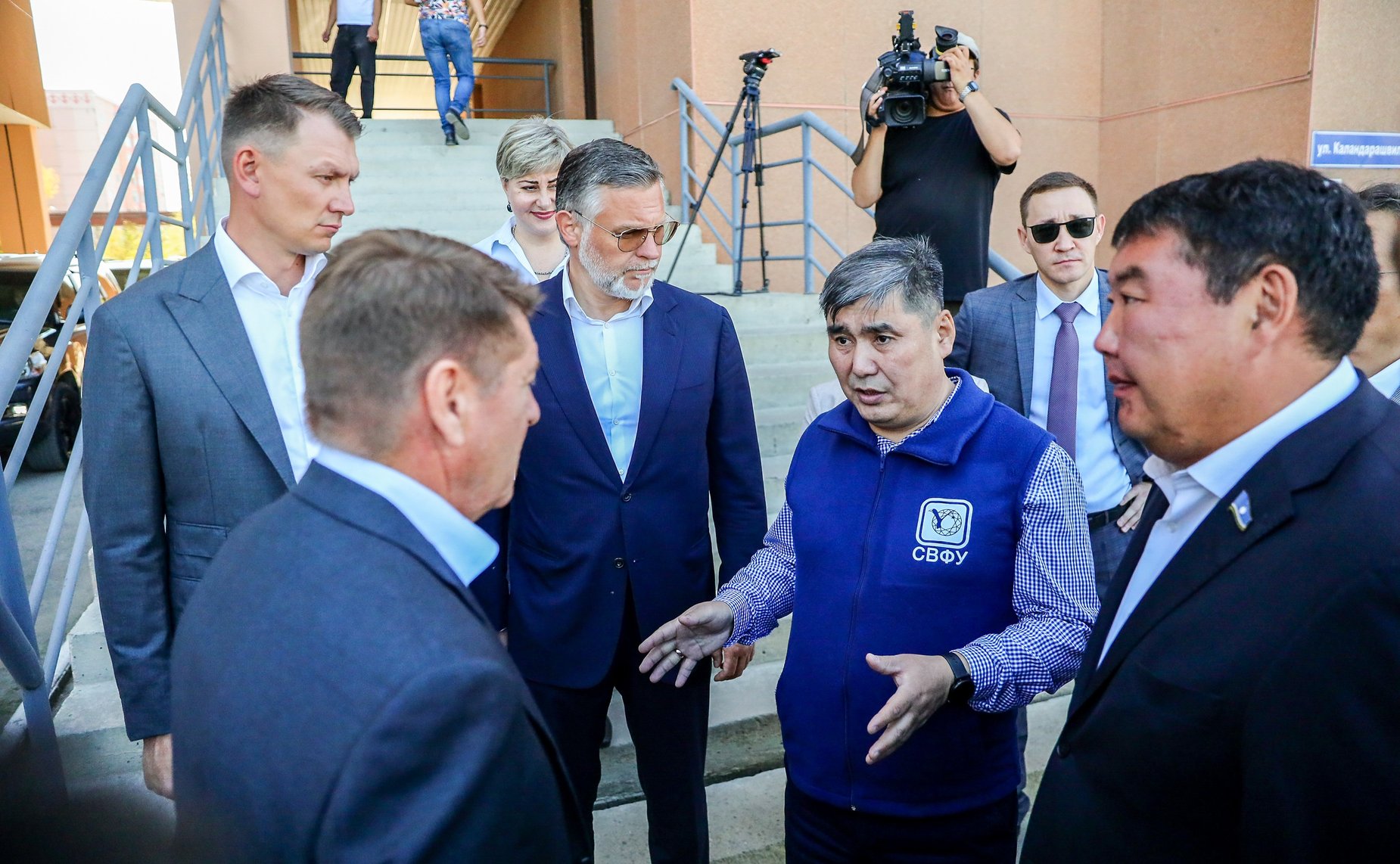 Сенаторы РФ в рамках выездного совещания Комитета СФ по федеративному устройству, региональной политике, местному самоуправлению и делам Севера посетили университеты и социальные объекты