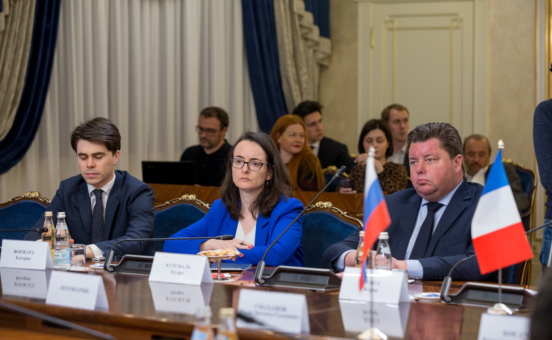 Заседание групп по сотрудничеству Совета Федерации и Сената Французской Республики