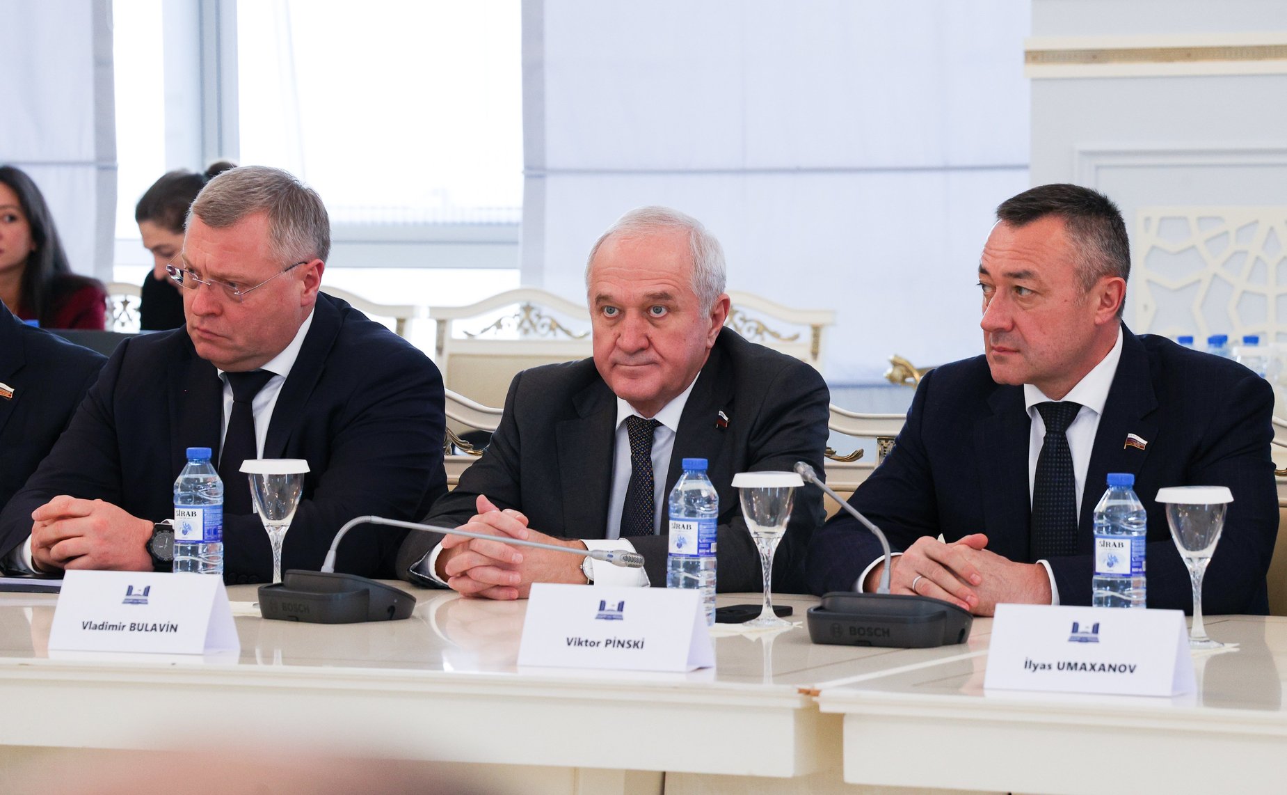 Валентина Матвиенко и Сагиба Гафарова открыли 22-е заседание Межпарламентской комиссии по сотрудничеству Федерального Собрания РФ и Милли Меджлиса Азербайджанской Республики