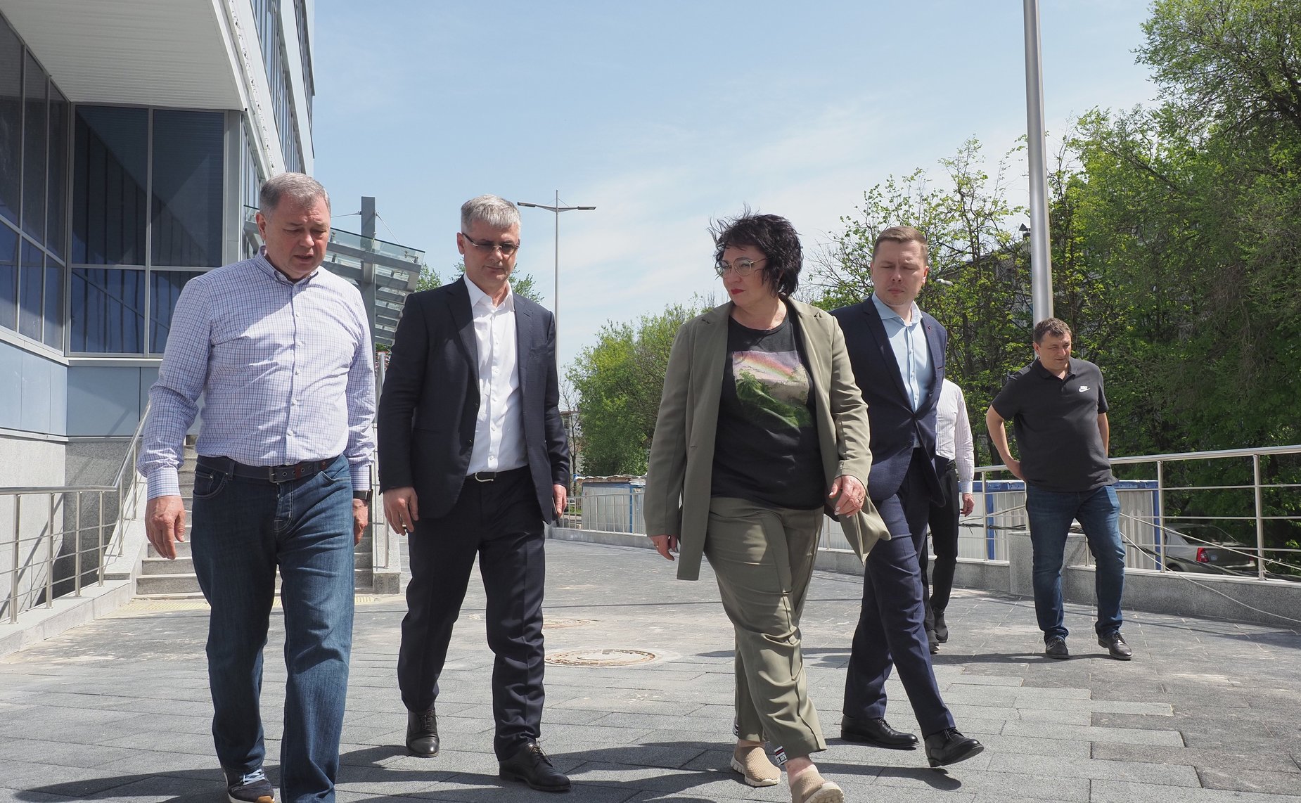 Анатолий Артамонов в Калуге ознакомился с ходом работ во Дворце спорта