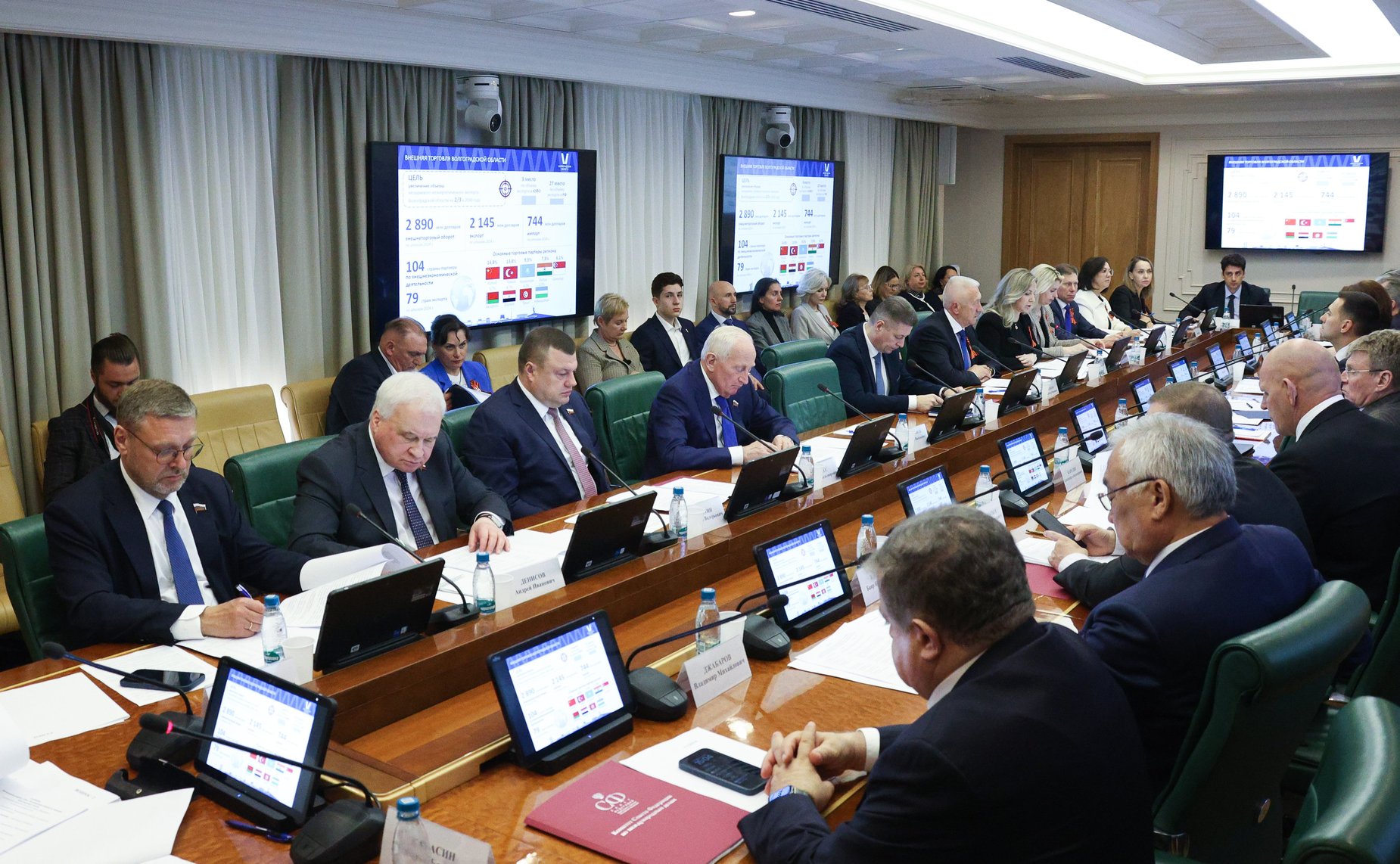 Расширенное заседание Комитета Совета Федерации по международным делам «Опыт Волгоградской области по развитию международных связей» (в рамках Дней Волгоградской области в Совете Федерации)