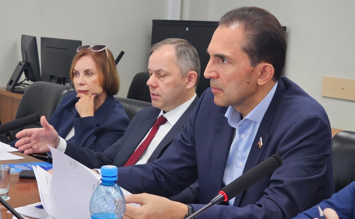 Андрей Хапочкин в ходе работы в субъекте РФ провел совещание на тему продвижения региональных брендов и регистрации местных товаров в структурах Роспатента