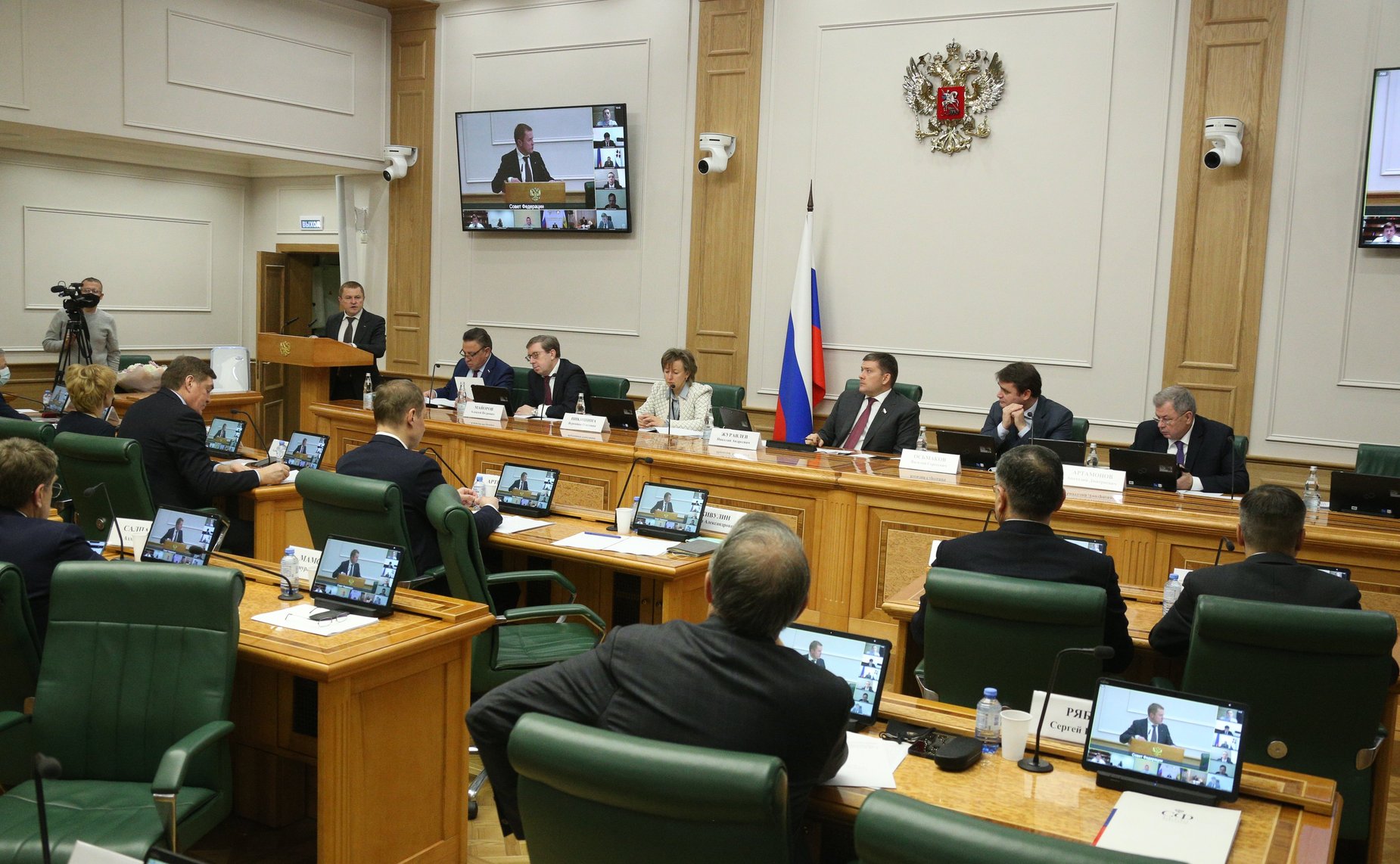 Заседание совета Федерации фото