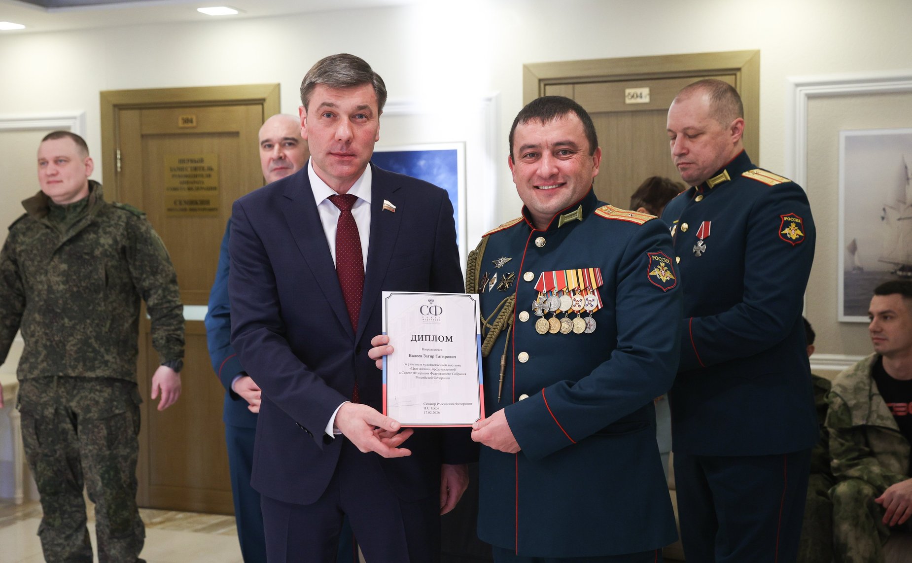 Открытие выставки картин «Цвет жизни»