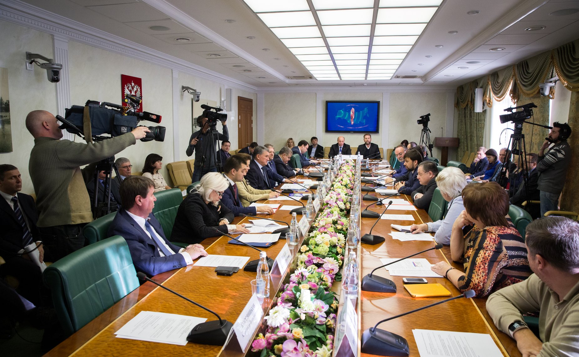 Заседание Комитета общественной поддержки жителей Юго-Востока Украины