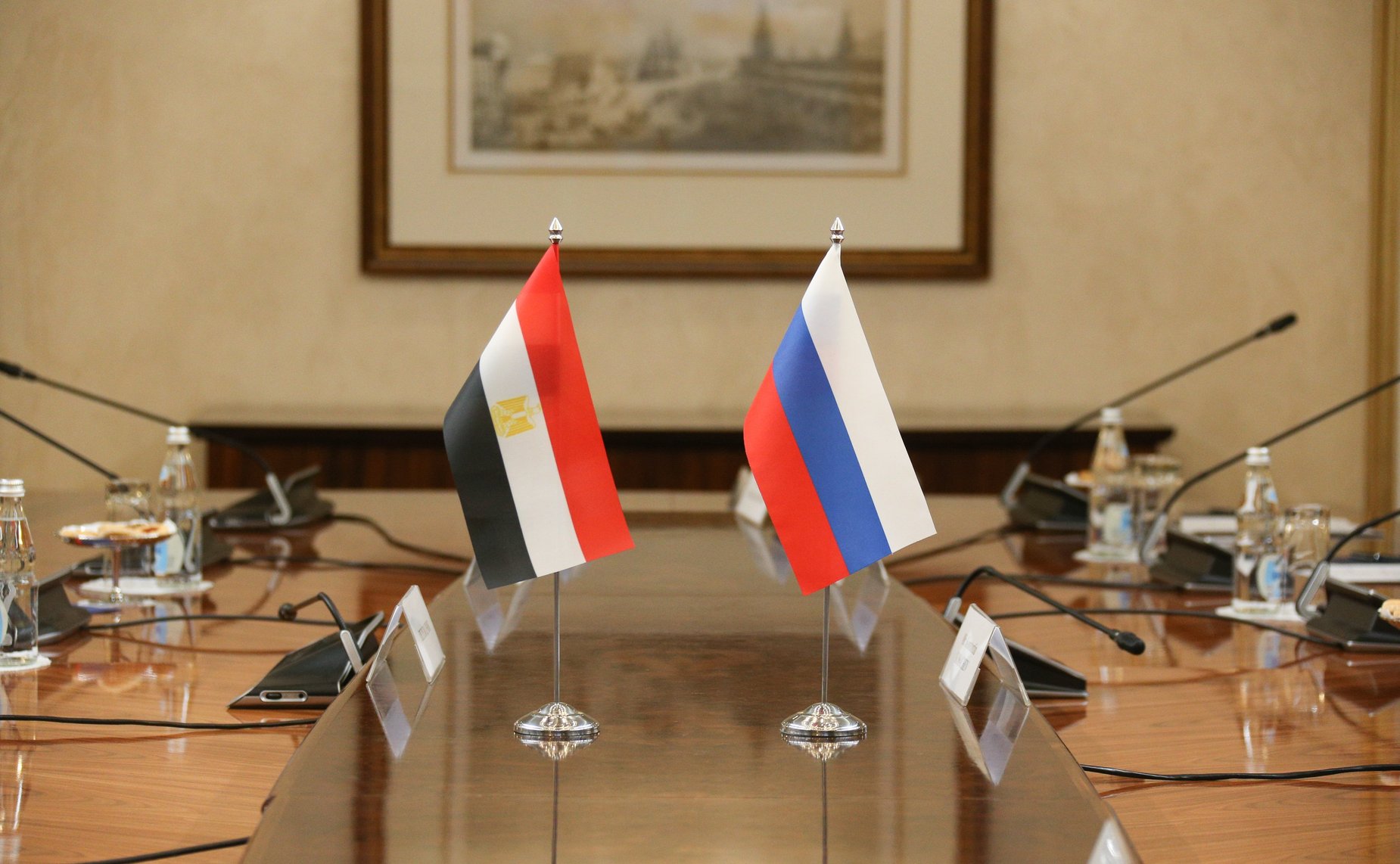 Встреча Председателя СФ Валентины Матвиенко с Председателем Сената Арабской Республики Египет