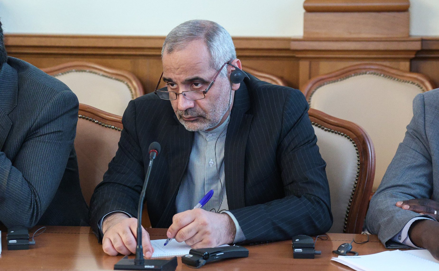 Встреча председателей комитетов по международным делам парламентов (палат парламентов) стран БРИКС с Министром иностранных дел Российской Федерации Сергеем Лавровым