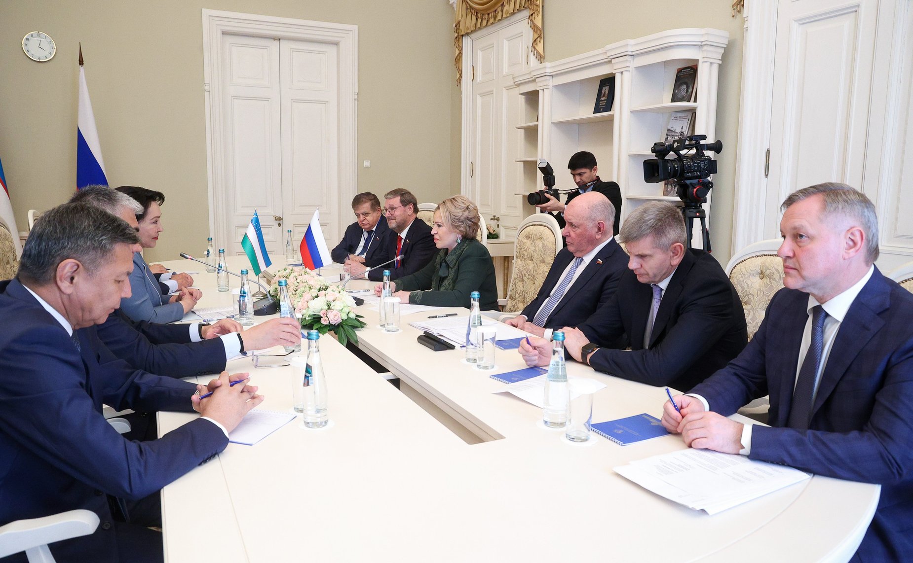 Валентина Матвиенко провела встречу с Председателем Сената Олий Мажлиса Республики Узбекистан Танзилой Нарбаевой
