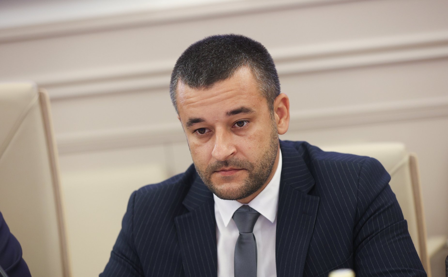 Встреча Александра Варфоломеева с участниками Международной школы дипломатии и членами Палаты молодых законодателей при Совете Федерации