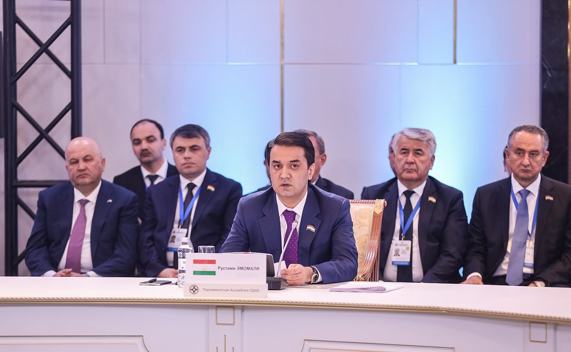 Выездное заседание Совета Парламентской Ассамблеи Организации Договора о коллективной безопасности (ПА ОДКБ) в Алма-Ате