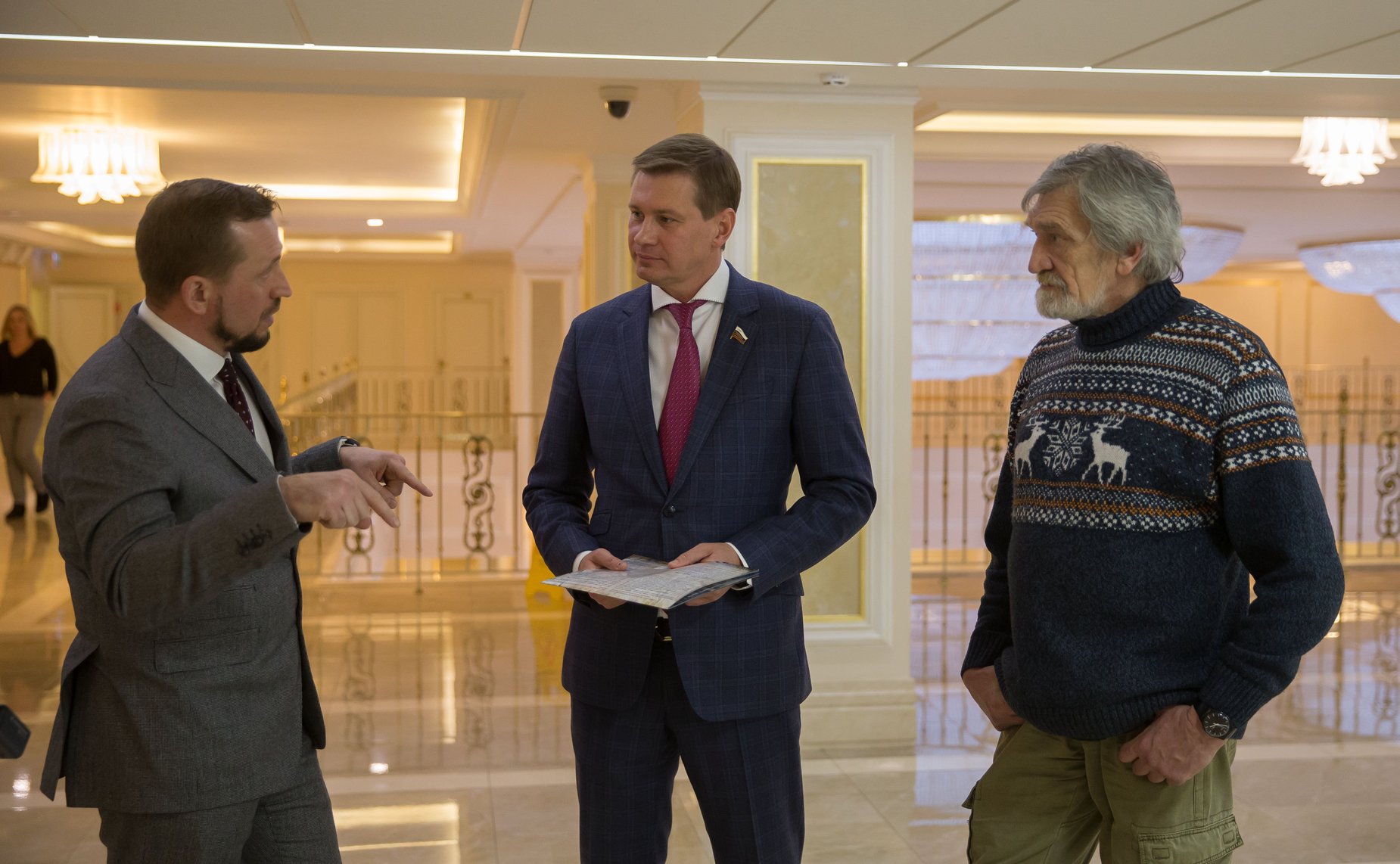 Выставка «Сквозь века и пространства: наскальное искусство России» в Совете Федерации