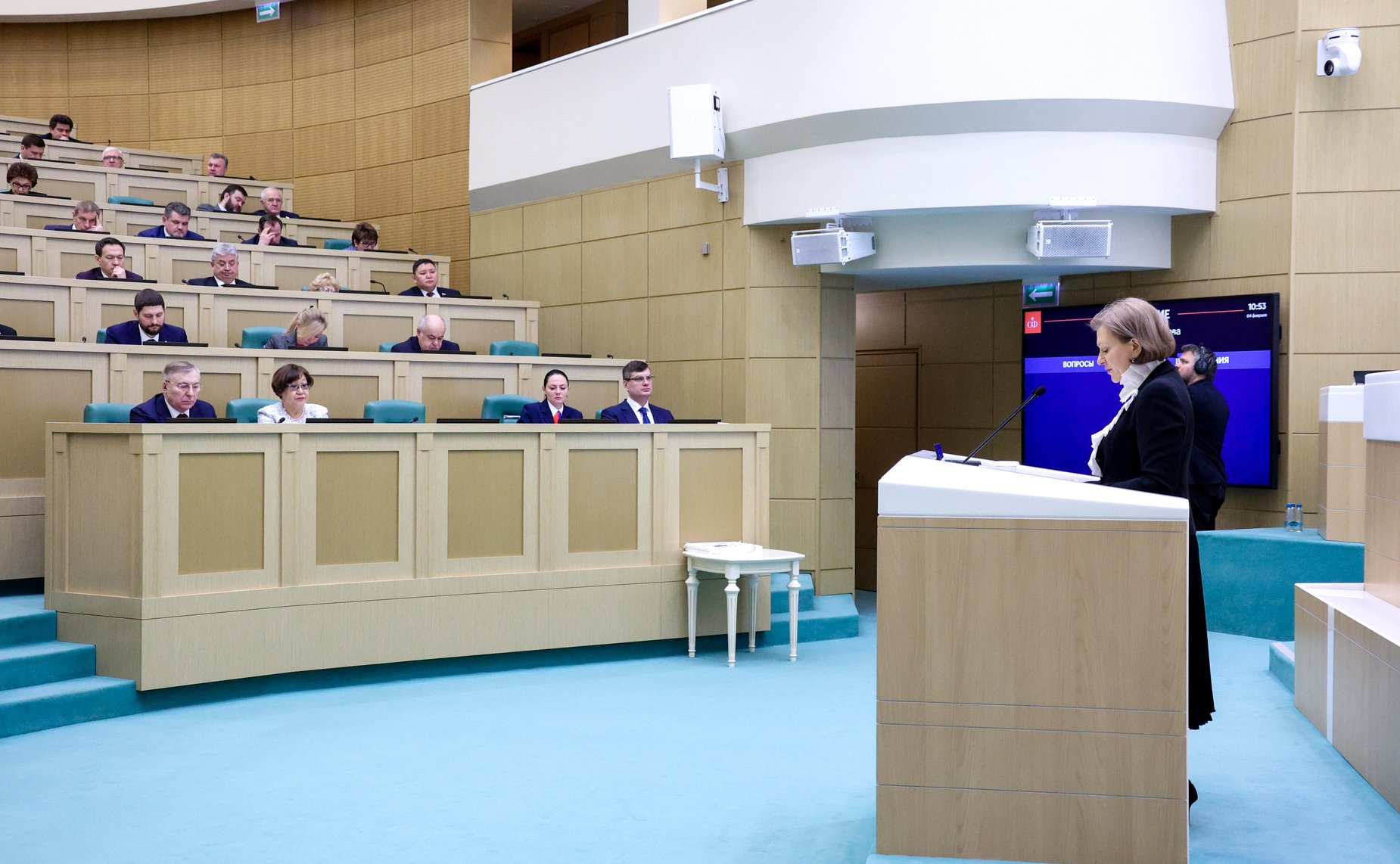 Руководитель Федеральной службы по надзору в сфере защиты прав потребителей и благополучия человека Анна Попова