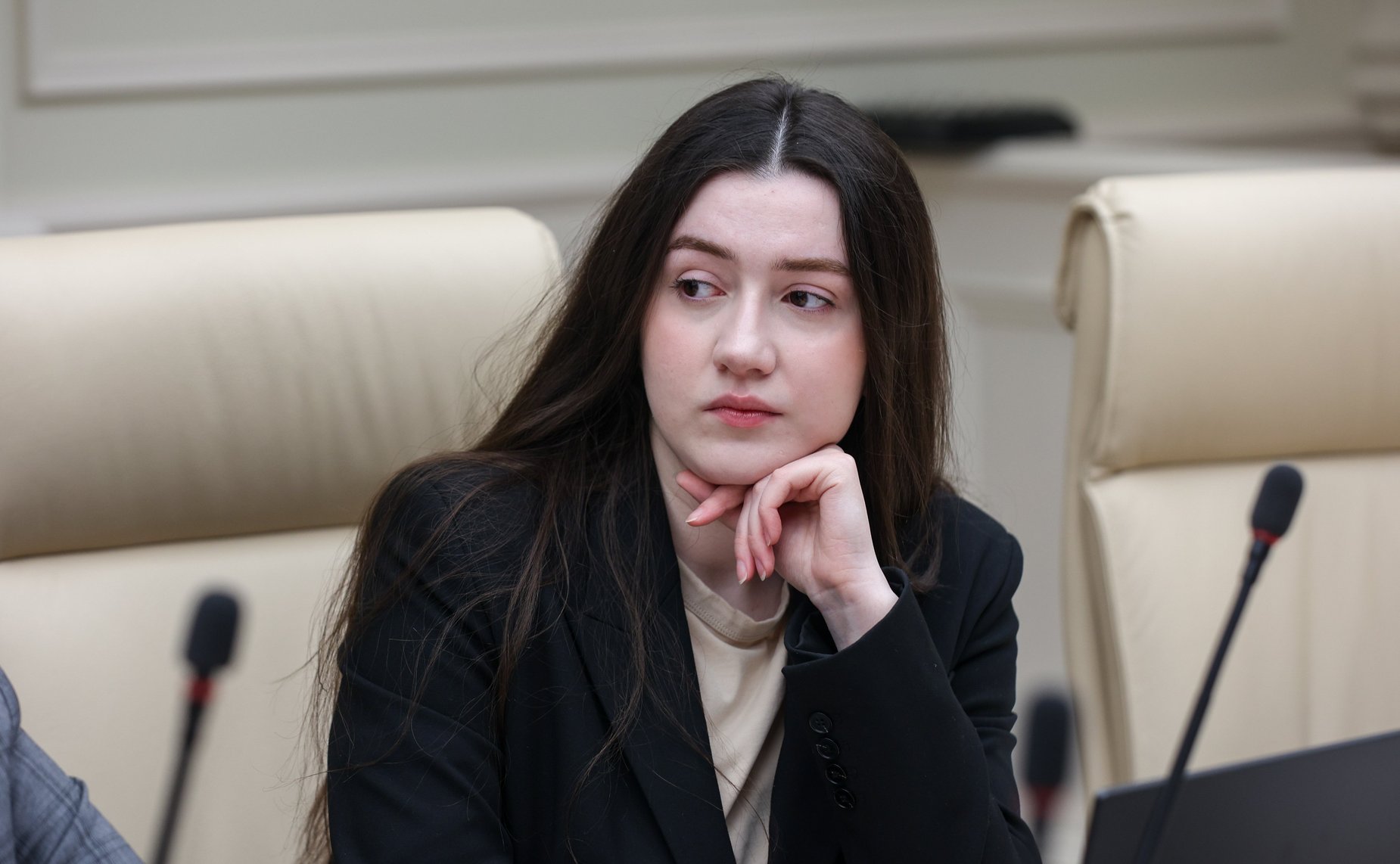 Встреча председателя Комитета Совета Федерации по международным делам Григория Карасина со студентами юридического факультета МГУ им. Ломоносова