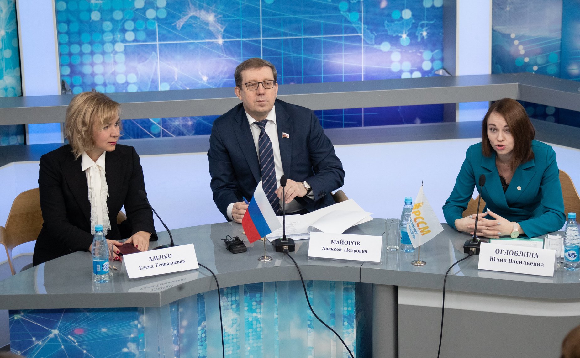 Церемония награждения победителей конкурса среди молодежи сельских поселений