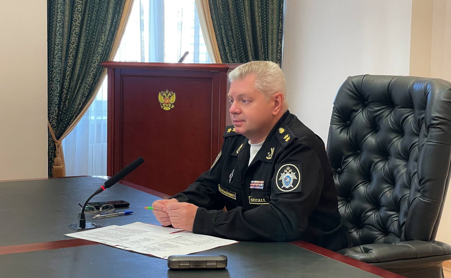 Олег Голов провел рабочую встречу в Главном военном следственном управлении СК России по вопросам рассмотрения обращений участников СВО и членов их семей