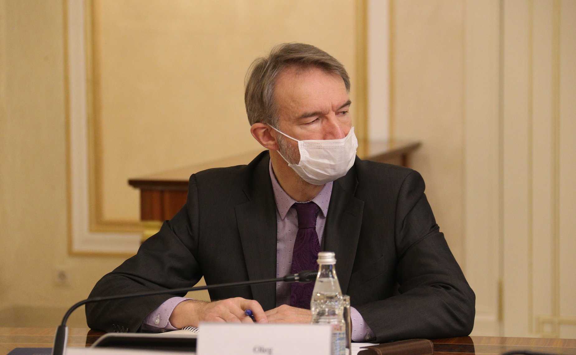 Встреча заместителя Председателя Совета Федерации Константина Косачева с Министром иностранных дел Республики Корея Чон Ый Ёном