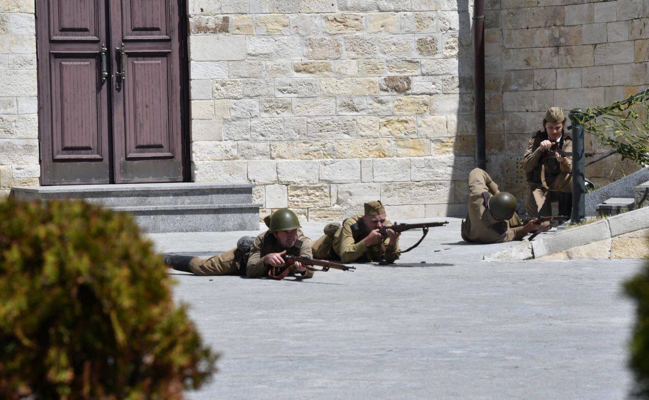 Екатерина Алтабаева приняла участие в фестивале «Знамёна славы» на Сапун-горе и торжествах «Константиновская батарея. 250 лет на страже Родины!» в Севастополе