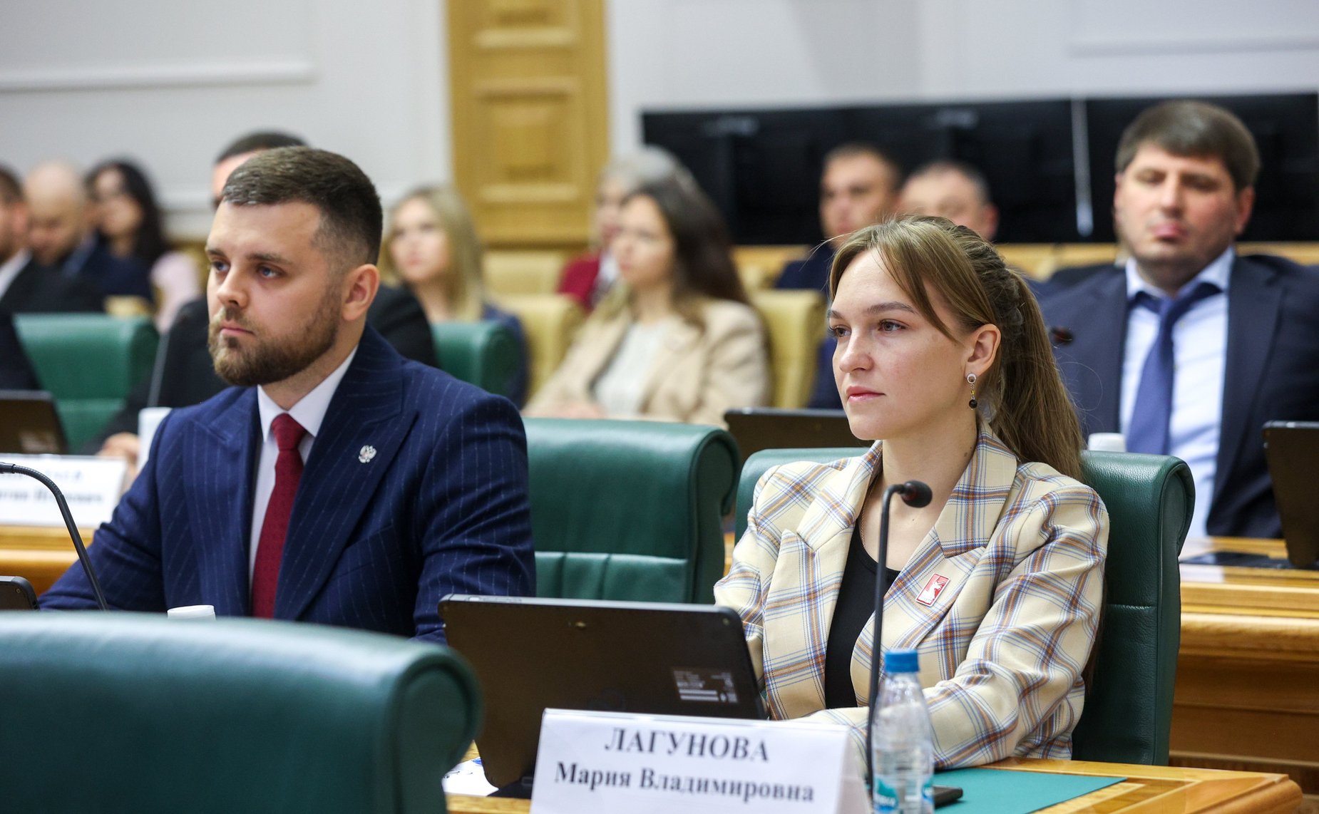 Заседание Палаты молодых законодателей при Совете Федерации
