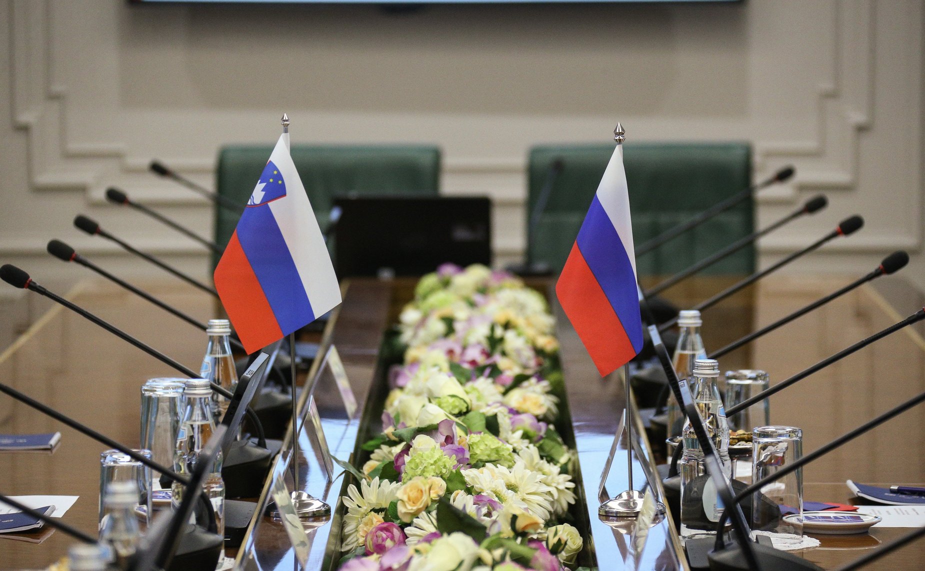 Встреча заместителя Председателя СФ Константина Косачева с Государственным секретарем Министерства иностранных дел Республики Словении Станиславом Рашчаном