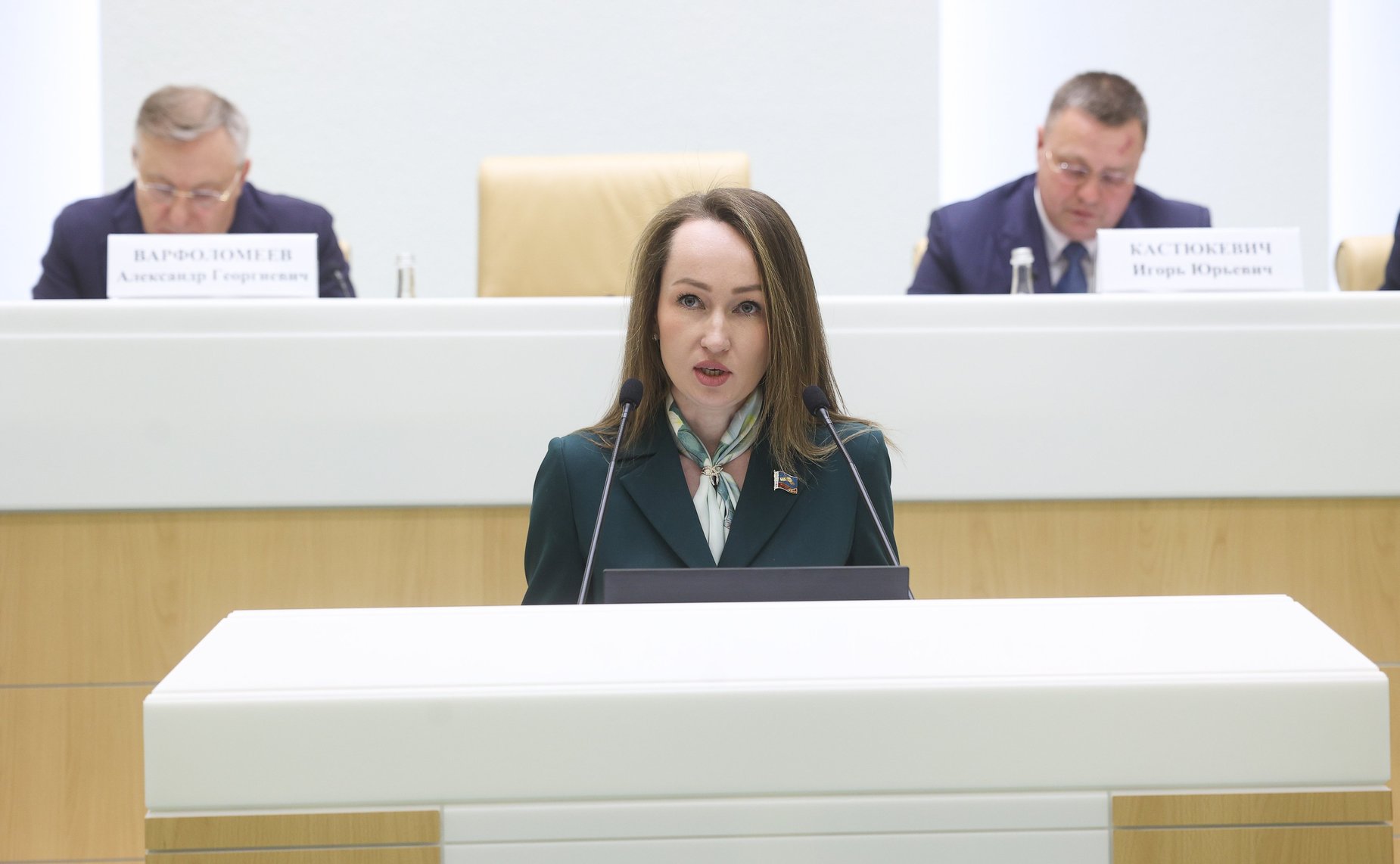 Заседание Палаты молодых законодателей при Совете Федерации