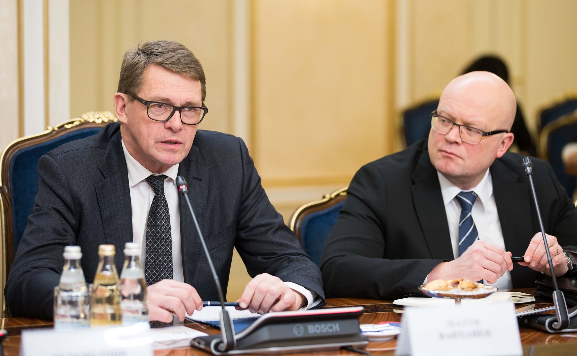 Встреча c делегацией Комитета по международным делам парламента Финляндии во главе с председателем комитета Матти Ванханеном