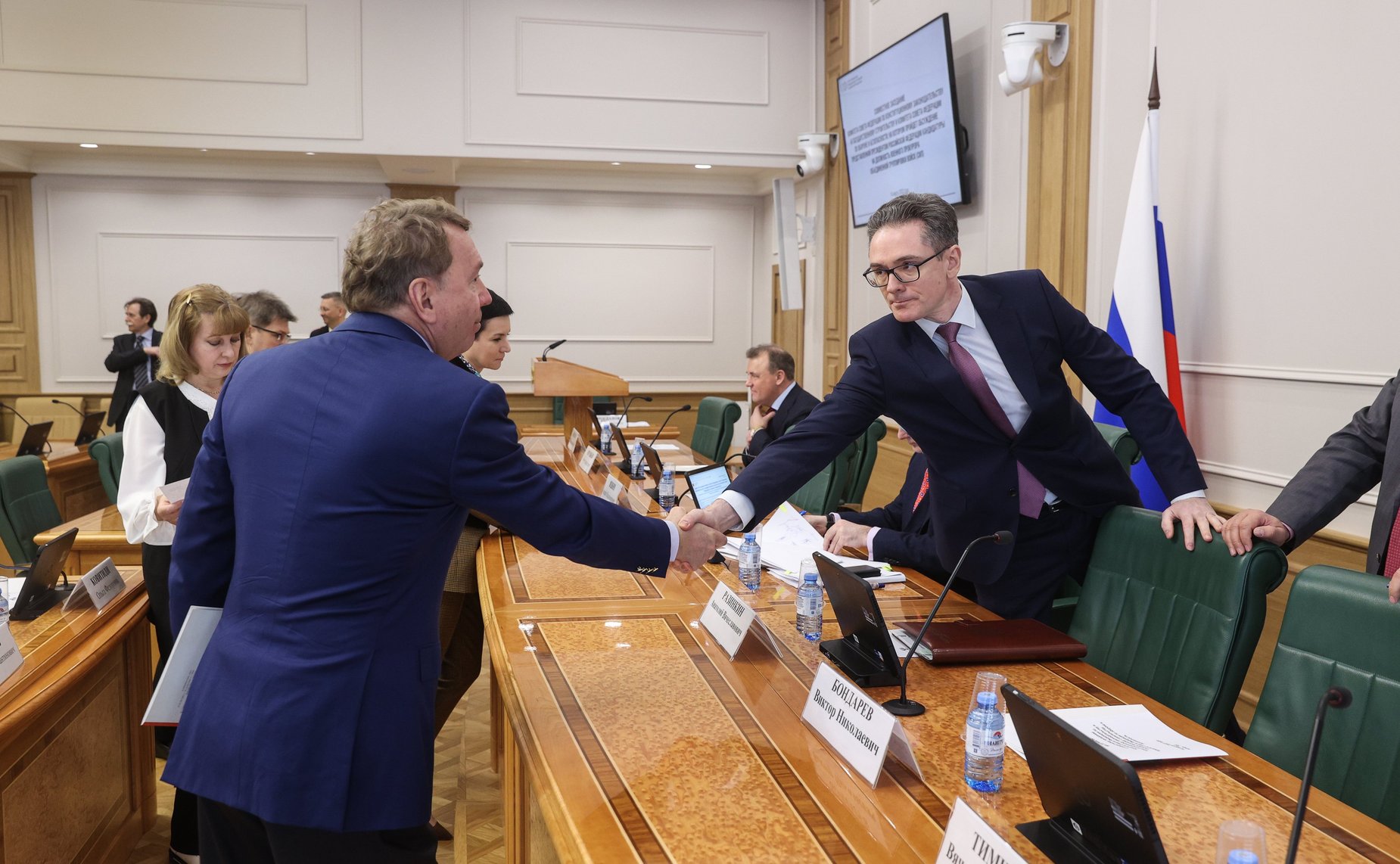 Совместное заседание Комитета СФ по конституционному законодательству и государственному строительству и Комитета СФ по обороне и безопасности