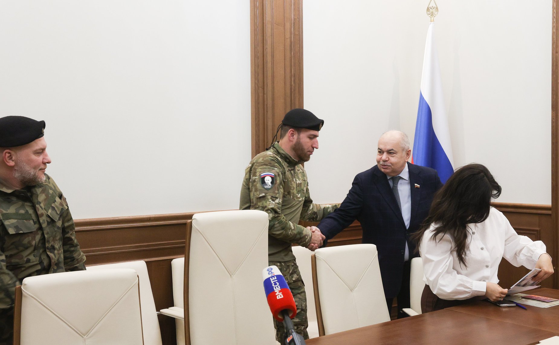 Встреча сенаторов Российской Федерации с детьми участников СВО