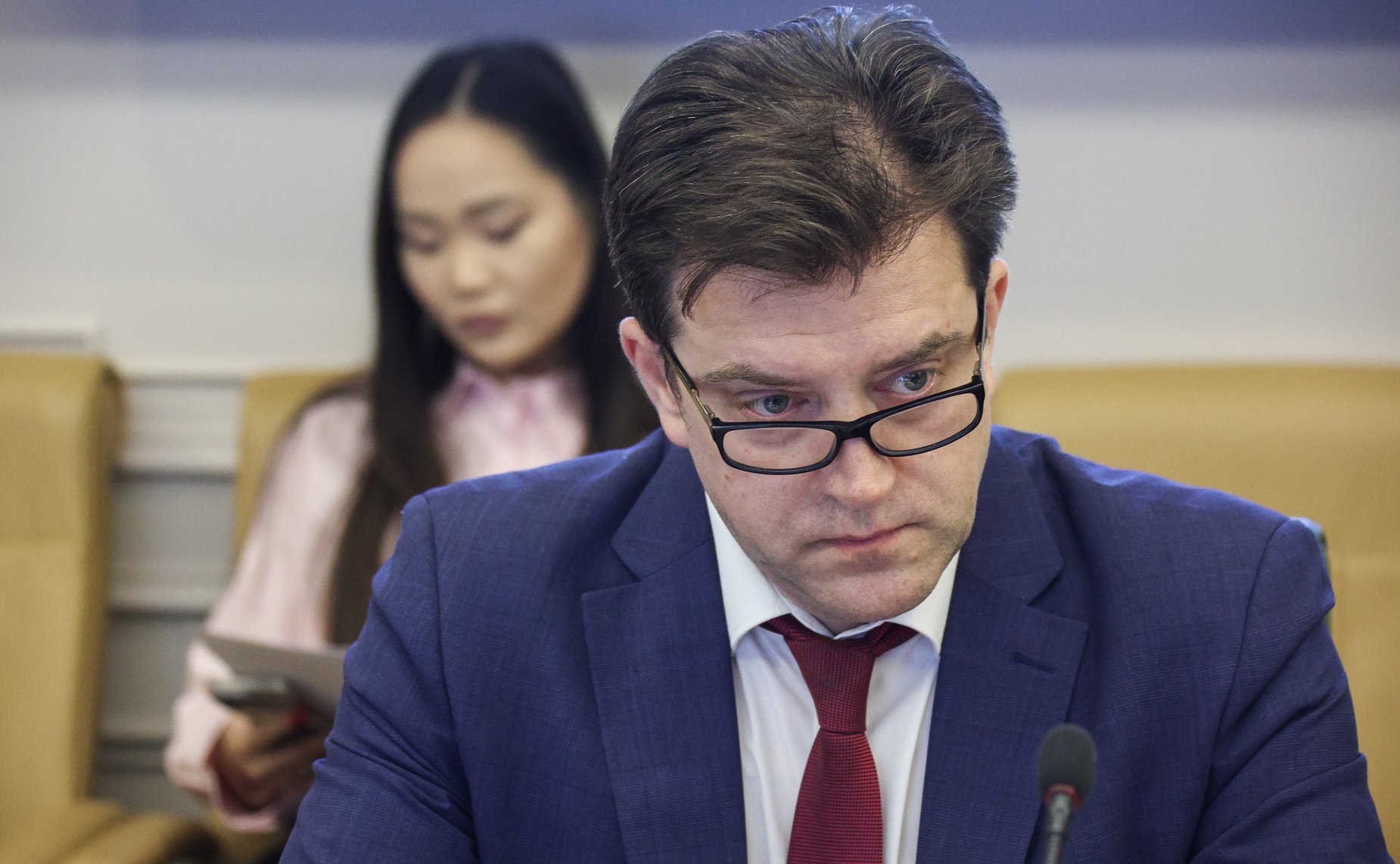 Встреча руководителя группы по сотрудничеству Совета Федерации с Национальной Ассамблеей Республики Эквадор Дины Оюн с Чрезвычайным и Полномочным Послом Республики Эквадор в РФ