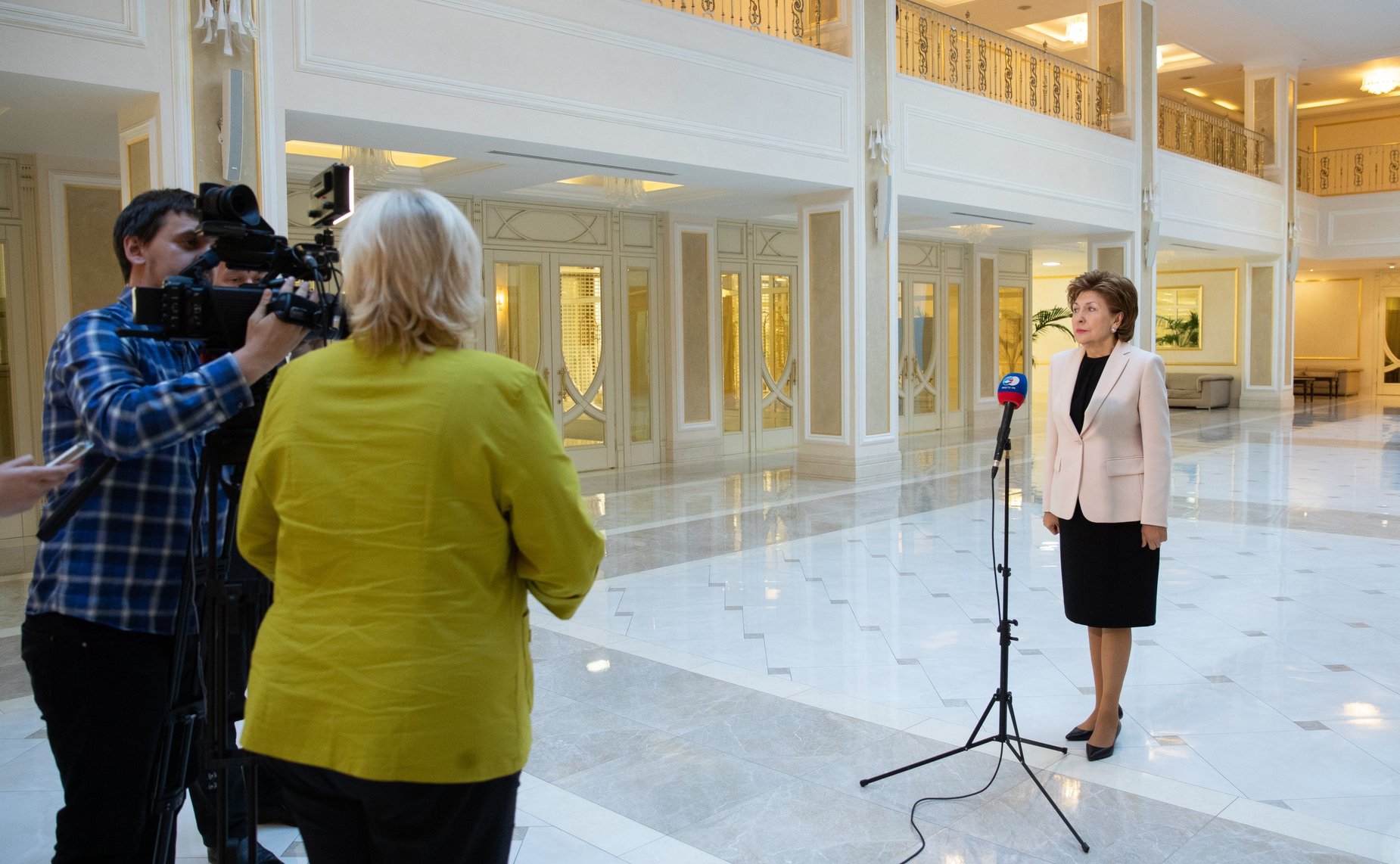 Встреча членов Совета Евразийского женского форума с делегацией Организации Объединенных Наций