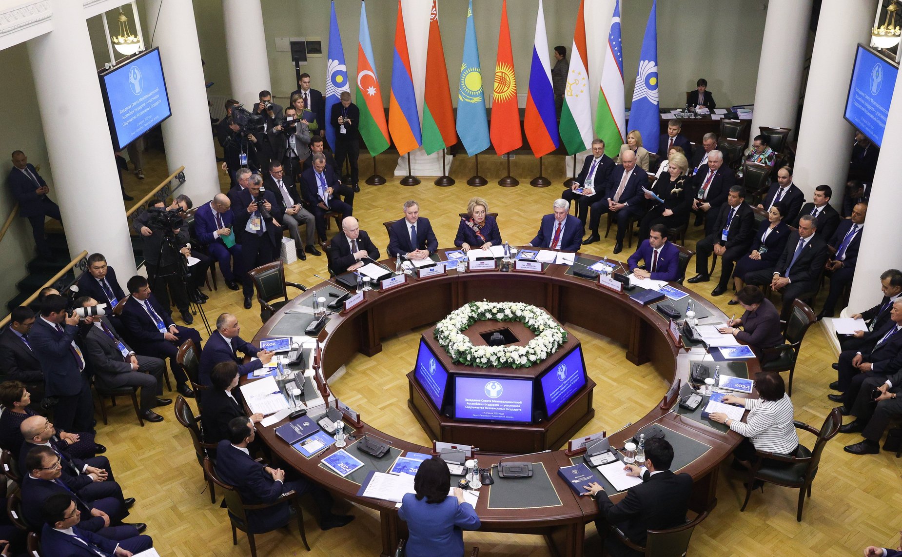 Заседание Совета Межпарламентской ассамблеи государств-участников СНГ