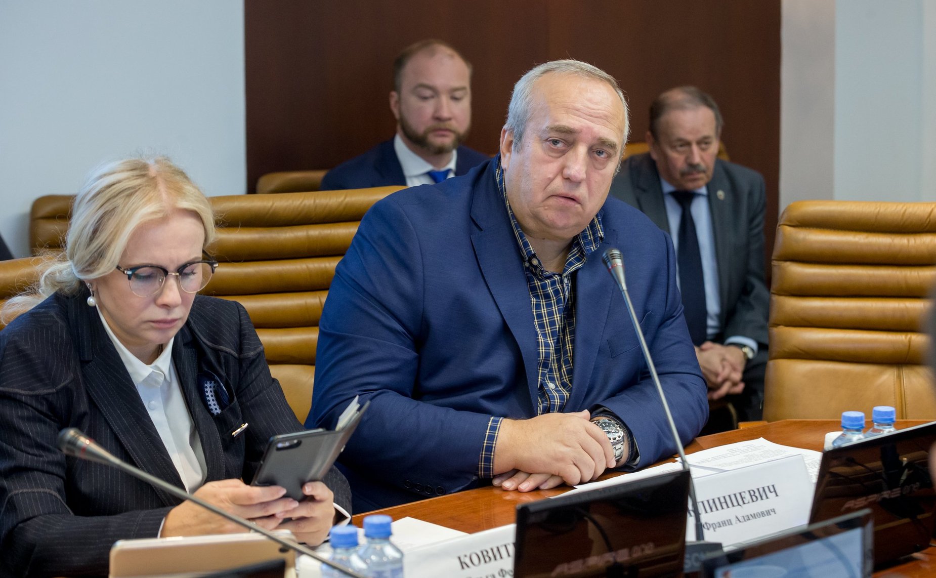 Ольга Ковитиди и Франц Клинцевич