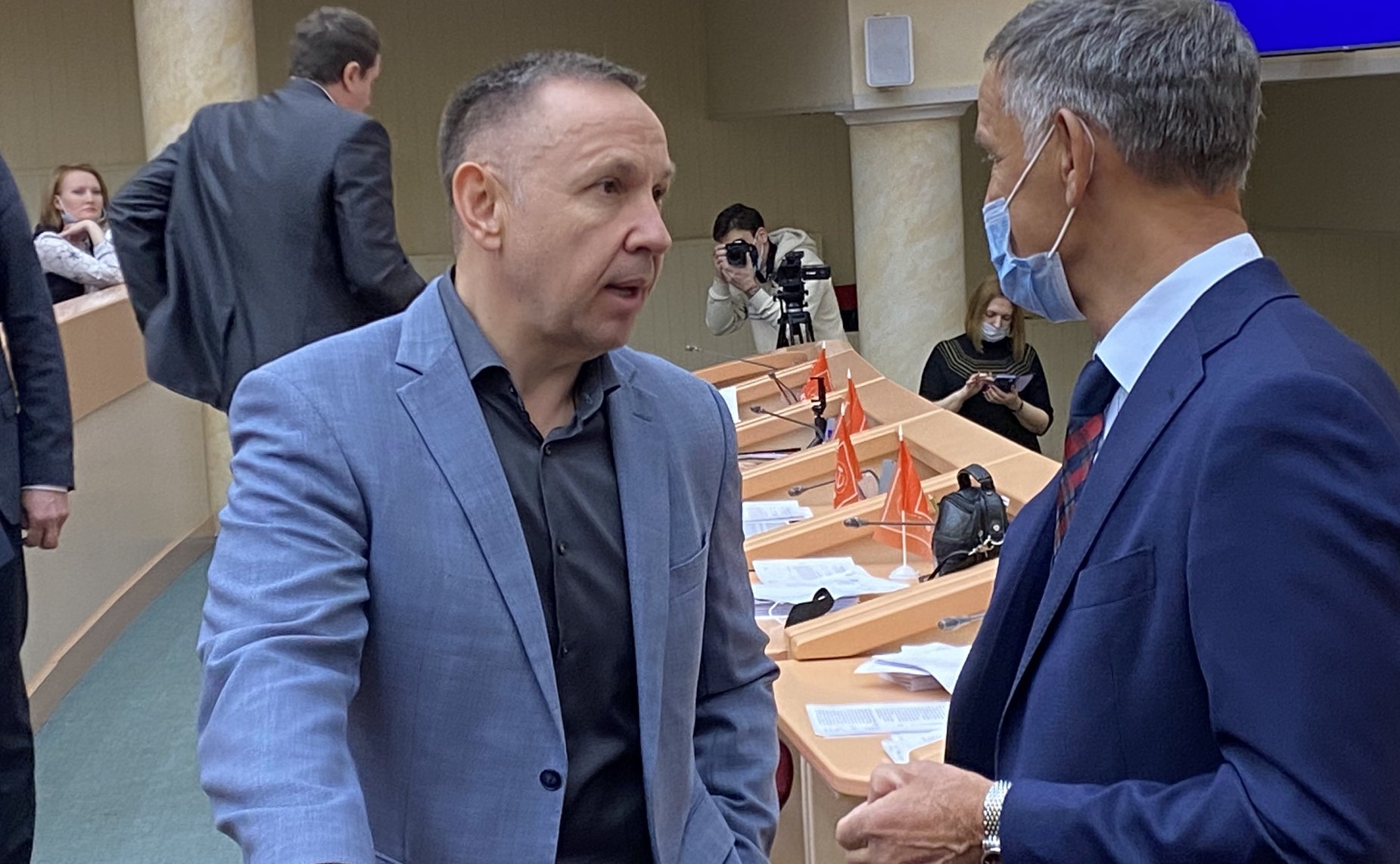 Олег Алексеев в ходе работы в регионе принял участие в заседании Саратовской областной Думы