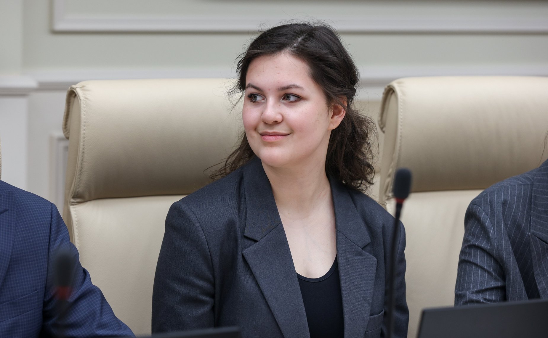 Встреча председателя Комитета Совета Федерации по международным делам Григория Карасина со студентами юридического факультета МГУ им. Ломоносова