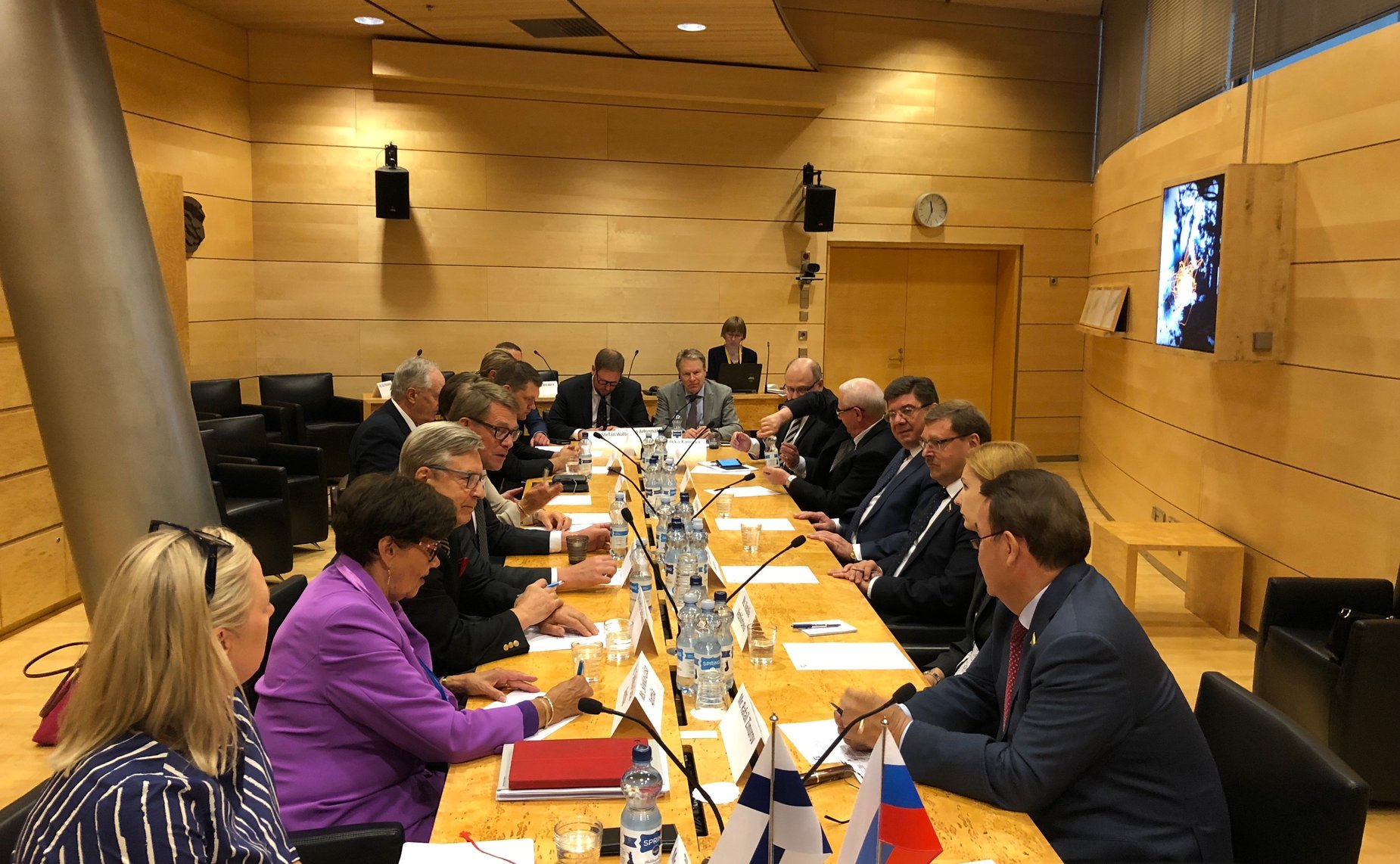 Визит делегации СФ в Финляндскую Республику