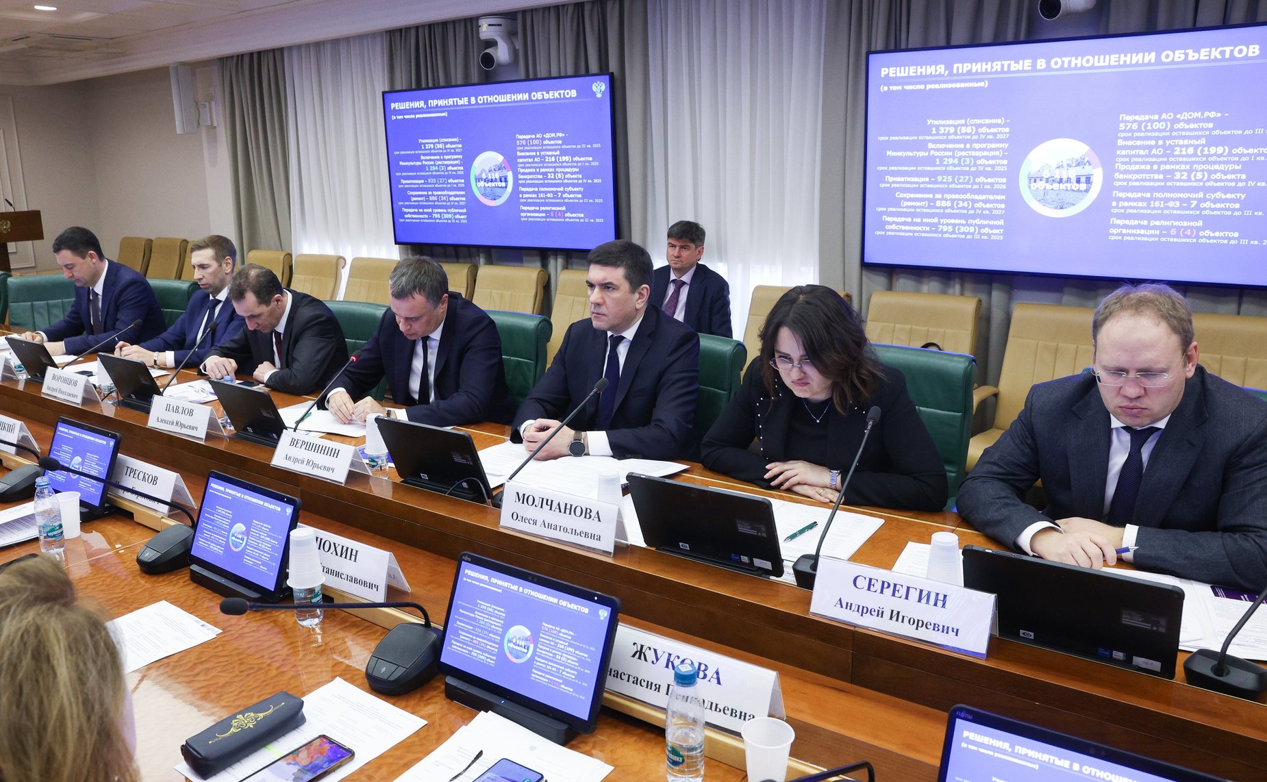 Круглый стол Комитета СФ по экономической политике «Совершенствование оснований и порядка передачи федерального недвижимого имущества в государственную собственность субъектов РФ и муниципальную собственность»