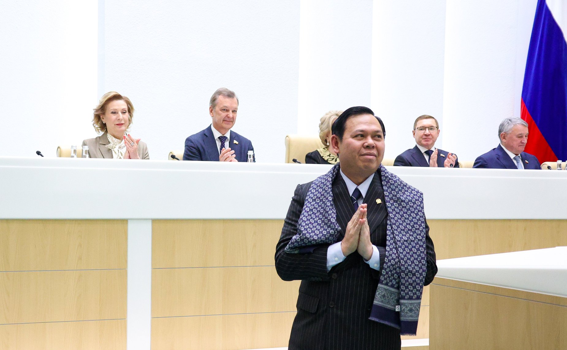 Председатель Совета представителей регионов Республики Индонезии Султан Бактиар Наджамудин