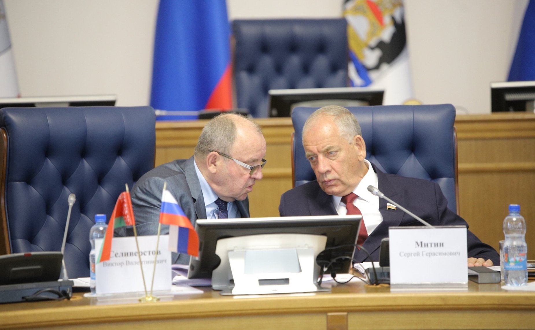 Сергей Митин принял участие в проведение совместного заседание трех комиссий Парламентского Собрания: по промышленности и торговле, бюджету, налогам, финансовому рынку и по экономической политике