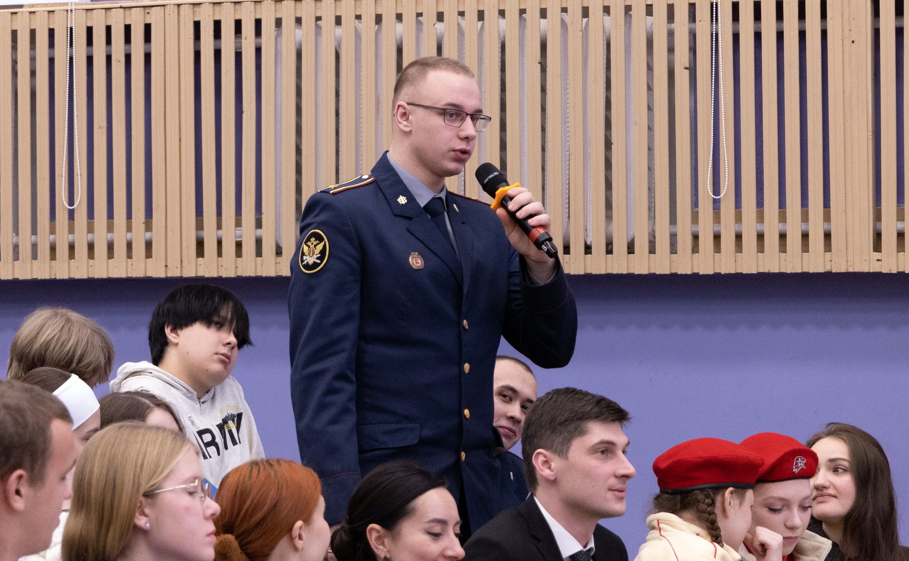 Встреча участников специальной военной операции с молодежью Вологодской области