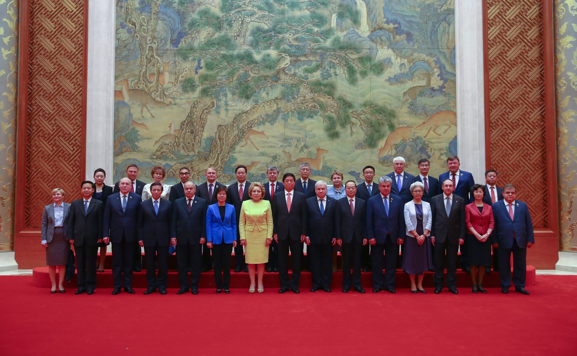 Встреча с Председателем Постоянного комитета Всекитайского собрания народных представителей Китайской Народной Республики Ли Чжаньшу