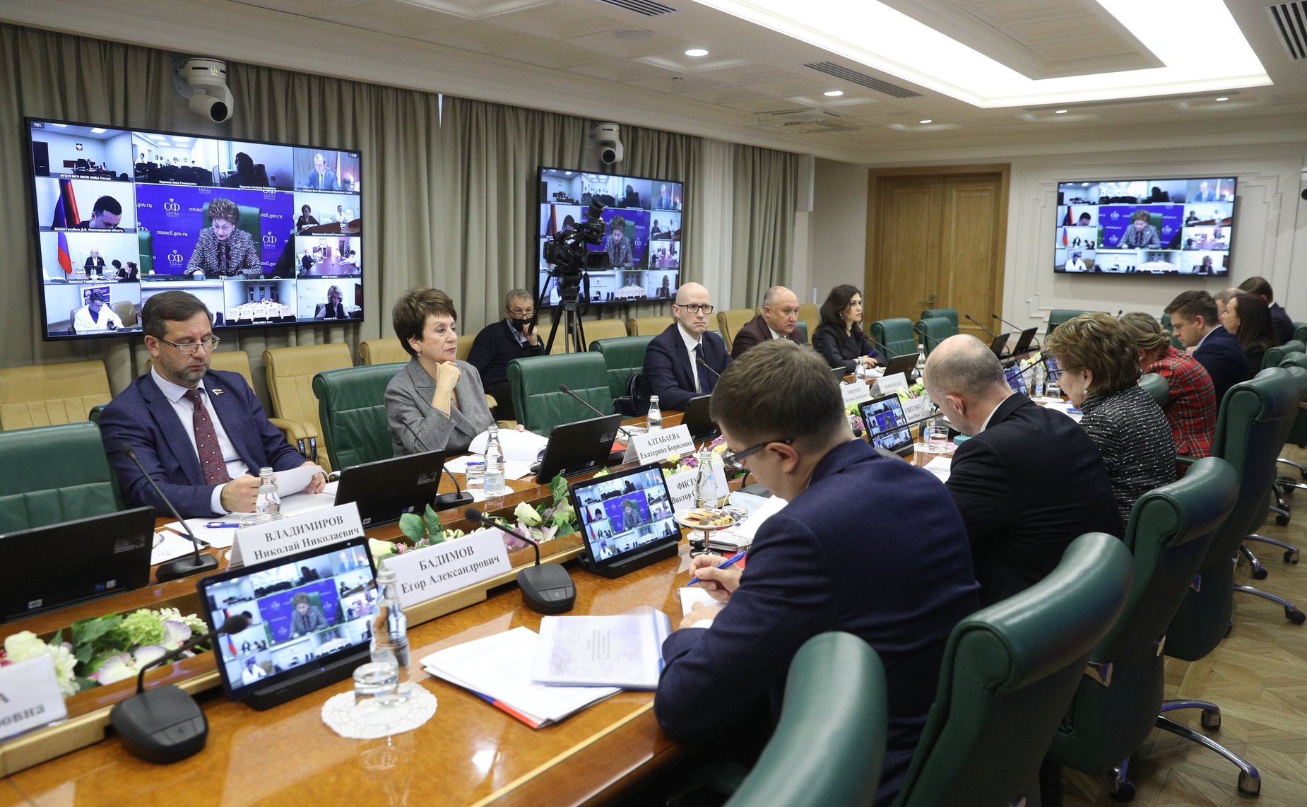 Заседание Совета по региональному здравоохранению при Совете Федерации