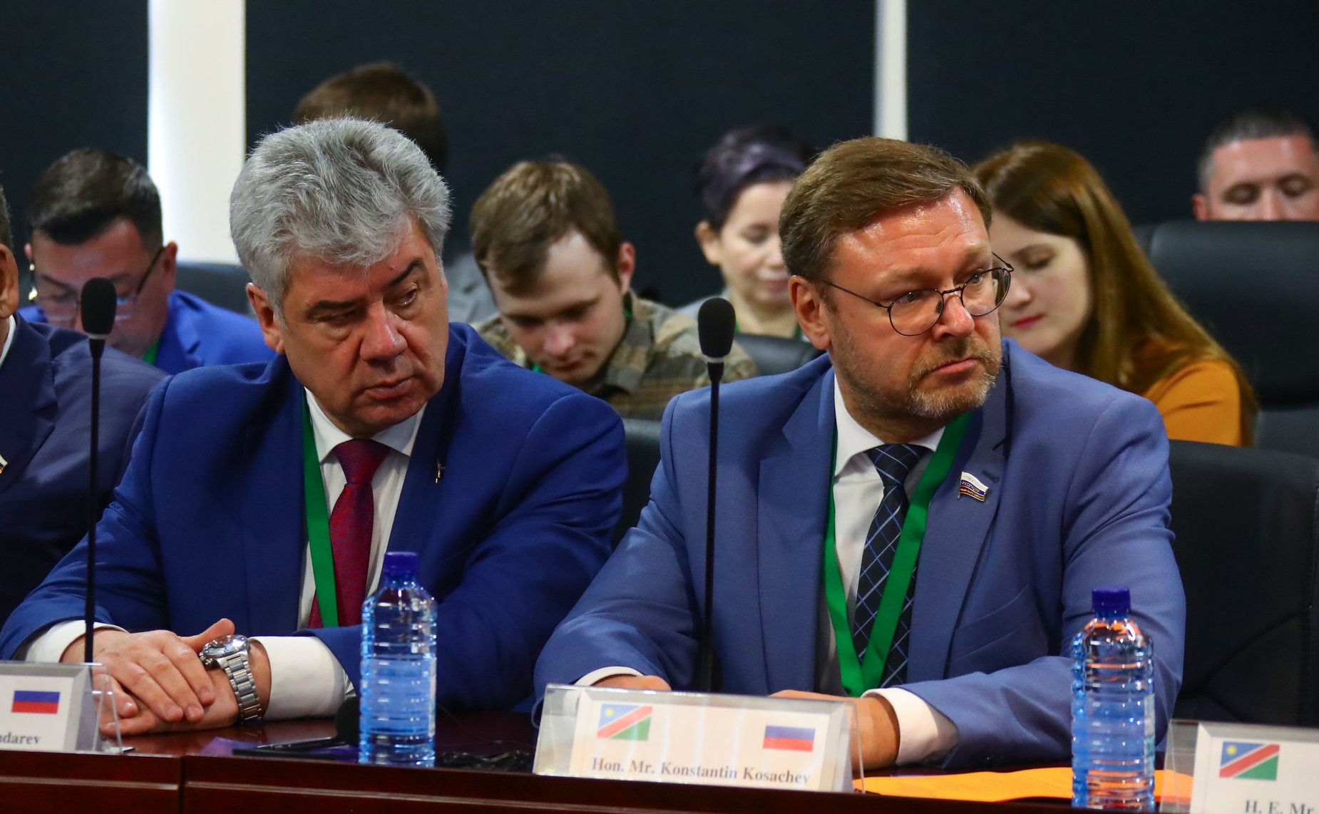 Виктор Бондарев и Константин Косачев