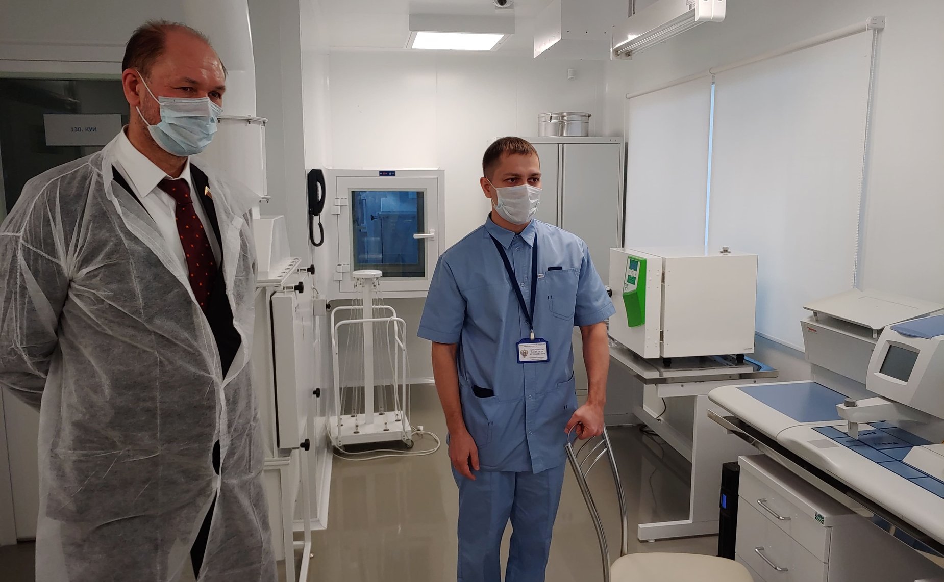 Владимир Лакунин ознакомился с системой контроля ГМО продукции на территории Ростовской области