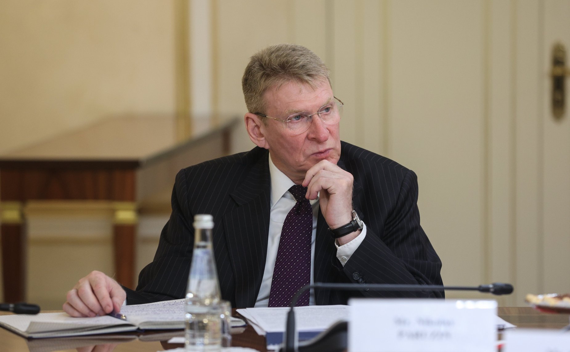 Валентина Матвиенко провела встречу с Председателем Совета Федерации Федеративной Демократической Республики Эфиопии Агеньеху Тешагером