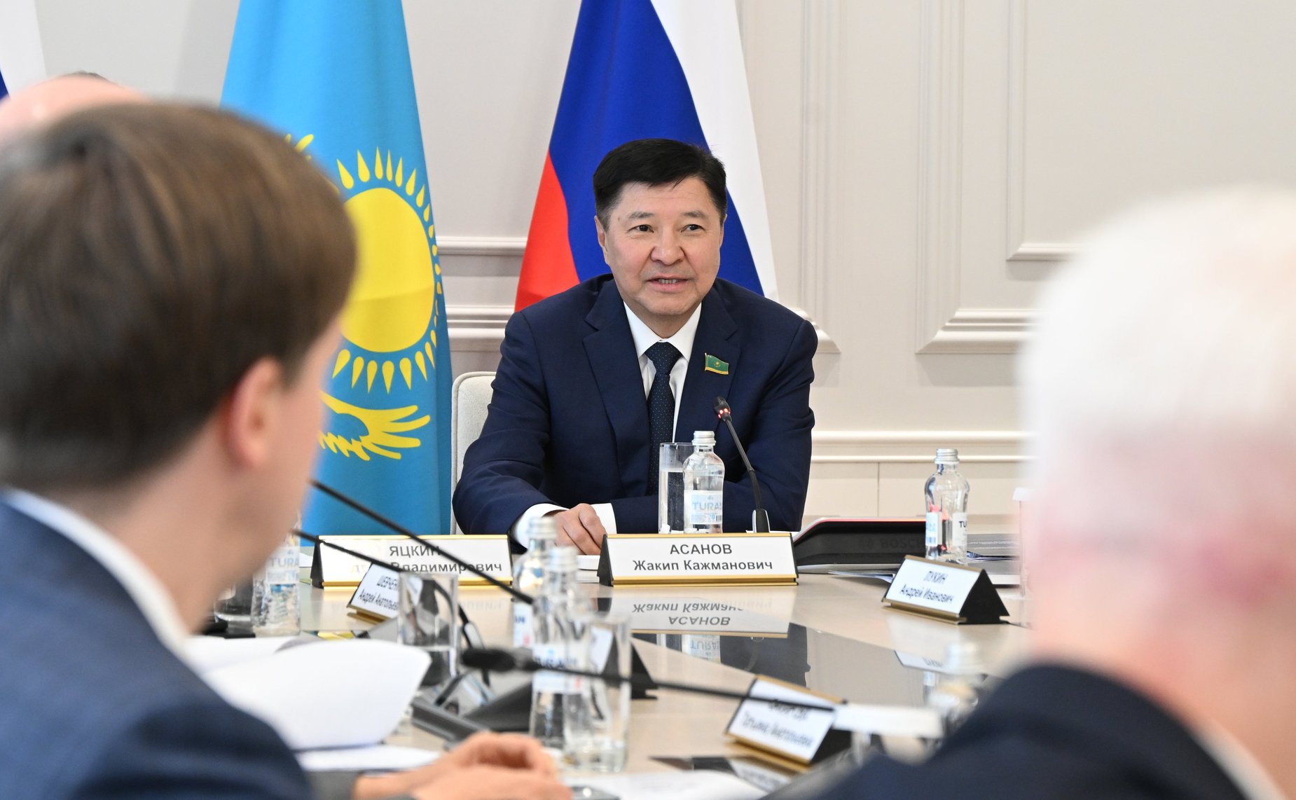 Сенаторы РФ приняли участие в заседании Комиссии по сотрудничеству между Советом Федерации и Сенатом Парламента Республики Казахстан