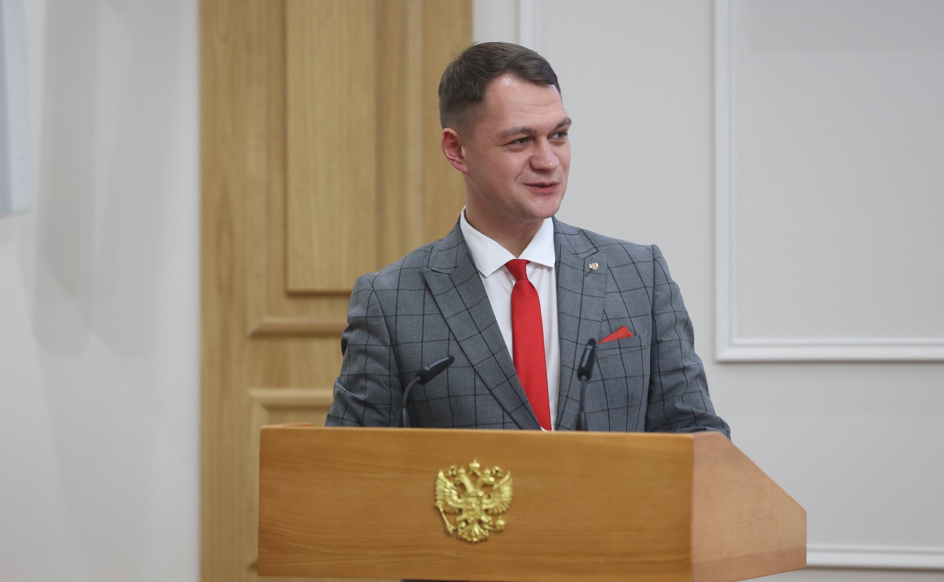 Встреча Председателя СФ Валентины Матвиенко с победителями Всероссийского конкурса молодежных авторских проектов и проектов в сфере образования «Моя страна- моя Россия»